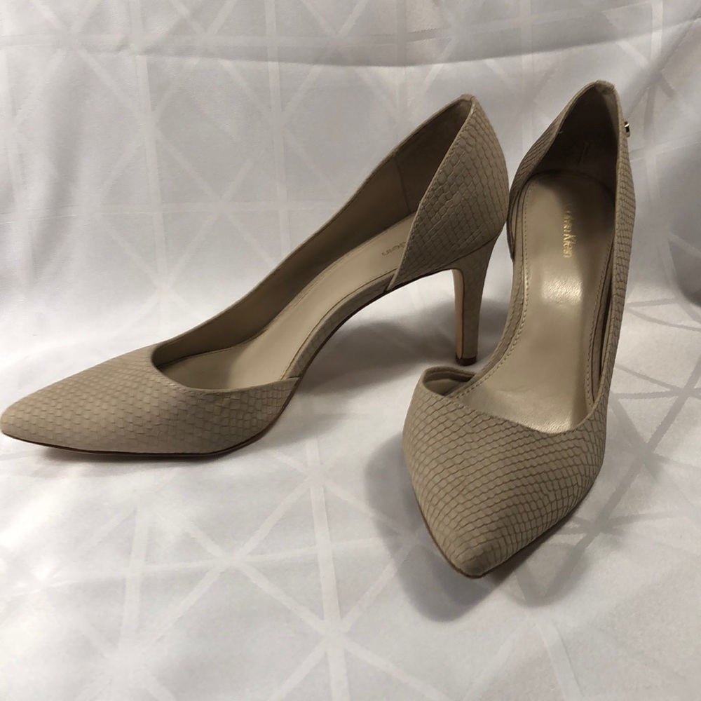 Calvin Klein Snakeskin w/ cut out